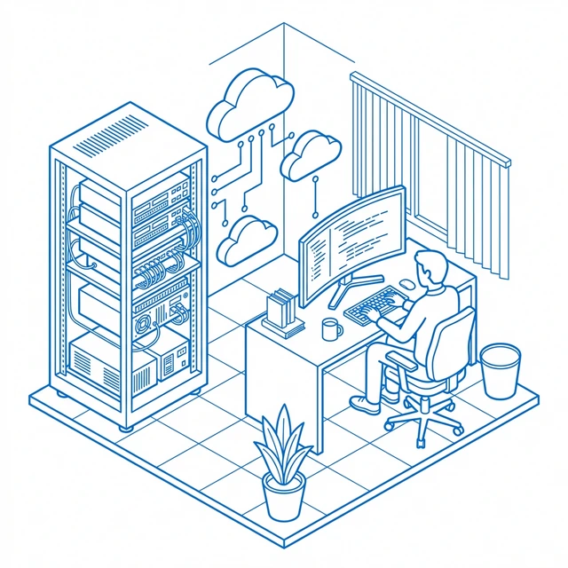 SysAdmin Illustration